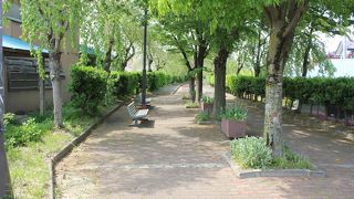 旧日中線跡地を自転車と歩行者の専用道路に