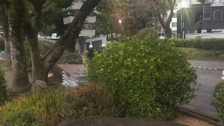 原爆ドームのすぐ近く