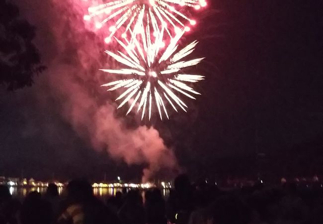 おがせ池夏まつり花火大会