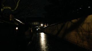 昔ながらの武家屋敷がある地区