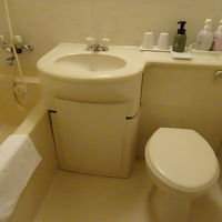 トイレが温水洗浄機付きでなかった！