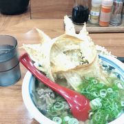 ゴボウ天が美味しいうどん屋さん