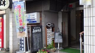 徳島駅近くのカフェ