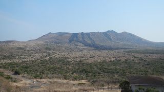 三原山を一望できます