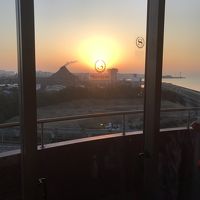 ディズニーランドと日の出が眺められる部屋