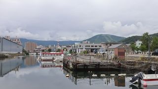 運河の風情を味わえるのは北運河