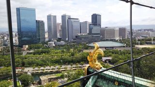 天守閣からの眺めは素晴らしかったです