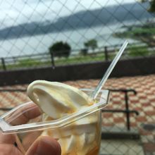 味噌ソフトクリーム