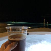 ジャグジーで地ビールが飲めます