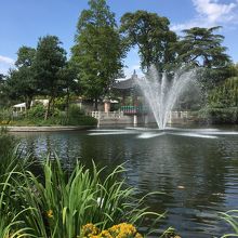 アクリマタシオン庭園の噴水