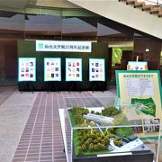 設立20周年記念展；初代館長`井上ひさし氏`