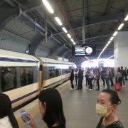 最近はこの駅で乗降