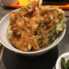 フードコートのてんやの丼