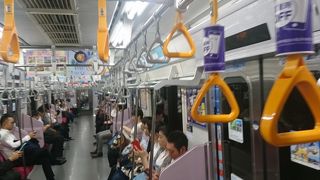 都内を南北に走る地下鉄