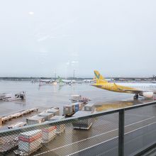 ターミナルからの景色