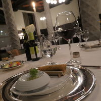 夕食のテーブル