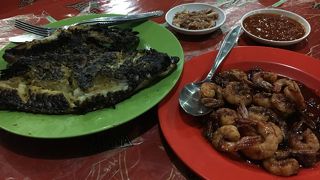 イカン バカール タンジュン アラム