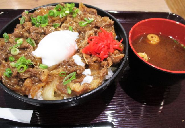 甘～い味付けの牛しぐれ丼