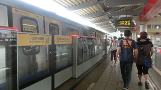 行きたいところには地下鉄でほとんど行ける