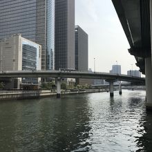 堂島川の景色