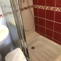 清潔だけどシャワーのみ、バスタブ無し。オールインワンシャンプ