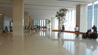 まわりの景色がよく見えます