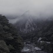 水墨画のような風景 （天狗岩）