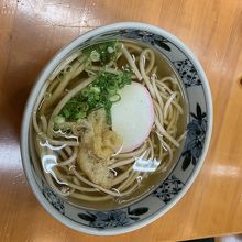 道の駅で食べたお蕎麦