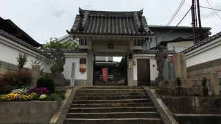 真田丸があった高台にあるお寺。