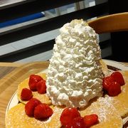 インスタ映えのパンケーキ