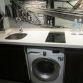 洗濯機つき