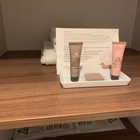 コンディショナー、石鹸、ボディクリーム