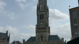 ブリュージュのシンボルとなる鐘楼です