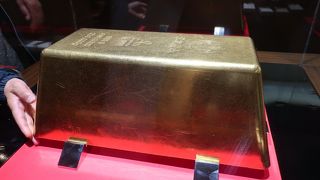 世界一の金塊があります ♪