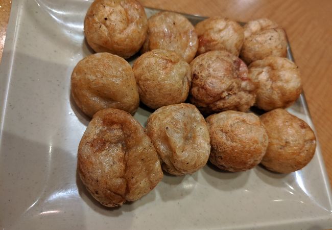 出汁の効いた美味しいたこ焼き