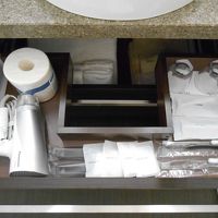 充実したアメニティ類。