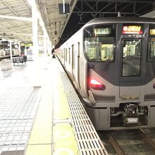 大阪方面行き快速