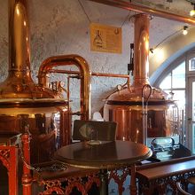 ビール樽、新しくしたのかも。綺麗になってた。