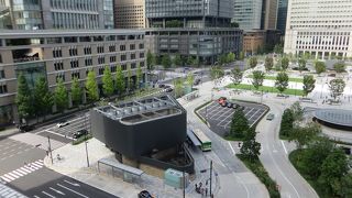 箱根駅伝のゴールになっている東京駅丸の内駅前広場