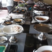 朝食バイキング