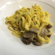 きのこのパスタ