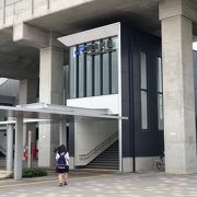 北陸線で金沢駅の一つ手前の駅が西金沢駅です。