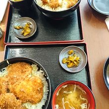 とんかつ ソースかつ丼 きらく