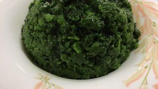 夏はオシャレなかき氷もあります