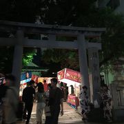 お祭りの須賀神社