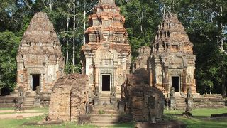 シェムリアップの東に有る遺跡群の一つ