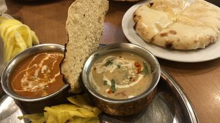 魚のカレーが美味しい