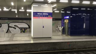 地下鉄からSバーンの乗換駅