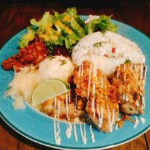 ジャークチキン680円