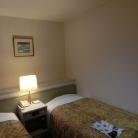 落ち着いた部屋でした。